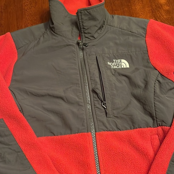 THE NORTH FACE FULL ZIP POLARTEC DOUBLE LOGO JACKET XS - Picture 2 of 9